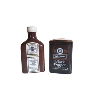 Vintage Watkins vanilla and pepper S&P